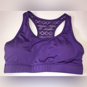 Zyia Purple Bomber Sports Bra